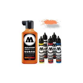 Molotow N:218 Refill 180 ml Neon Orange Fluorescent Boya