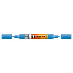 Molotow One 4 All 1.5-4 mm Shock Blue 230 Akrilik Çift Uçlu Marker Kalem