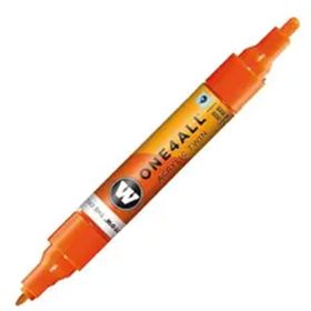 Molotow One 4 All Çift Taraflı 1,5-4 mm No:085 Dare Orange Akrilik Marker Kalem