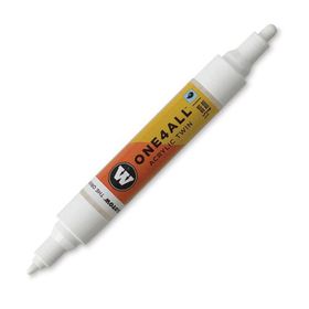 Molotow One 4 All Çift Taraflı 1,5-4 mm No:160 Signal White Akrilik Marker Kalem