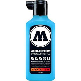 Molotow One4All 180 ml Shock Blue Middle 161 Akrilik Refill