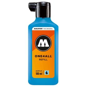 Molotow One4All 180 ml Shock Blue Middle 161 Akrilik Refill