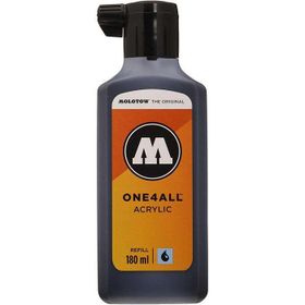 Molotow One4All 180 ml Signal Black 180 Akrilik Refill