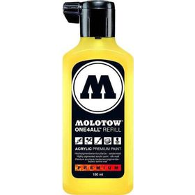 Molotow One4All 180 ml Zinc Yellow 6 Akrilik Refill