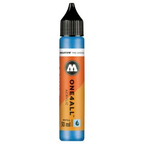 Molotow One4All 30 ml Metallic Blue 224 Akrilik Refill