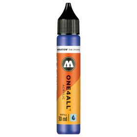 Molotow One4All 30 ml True Blue 204 Akrilik Refill