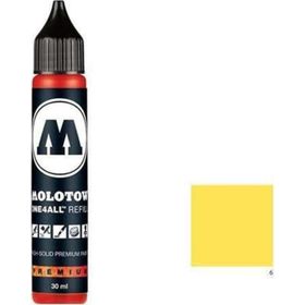 Molotow One4All 30 ml Zinc Yellow 6 Akrilik Refill