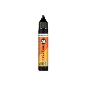 Molotow One4All Akrilik Mürekkep Refill 30 ml Metallic Black 223 KAlem