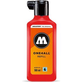 Molotow Refill 180 ml No:013 Traffic Red Akrilik Mürekkebi