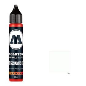 Molotow Refill 30 ml No:160 Signal White Akrilik Mürekkebi