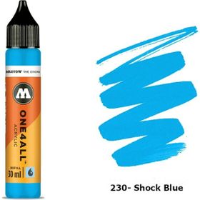 Molotow Refill 30 ml No:230 Shock Blue Akrilik Mürekkebi