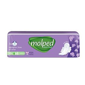 Molped 10lu Hijyenik Kadın Normal Kalın Ped