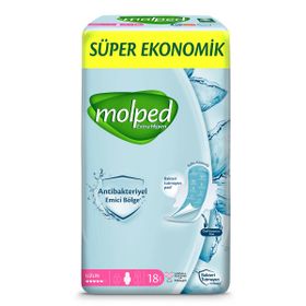 Molped 18'li Extra Hijyen Uzun Süper Ekonomik Ped