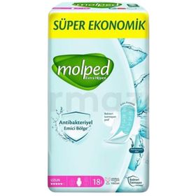 Molped 18'li Extra Hijyen Uzun Süper Ekonomik Ped