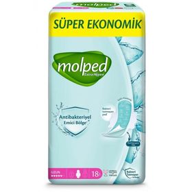 Molped 18'li Extra Hijyen Uzun Süper Ekonomik Ped