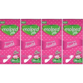 Molped 20'li x 4 Adet Her Gün Ferahlık İnce Günlük Ped