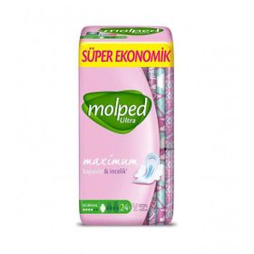 Molped 24 Adet Ultra Anatomik Normal Süper Ekonomik Ped