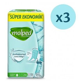 Molped 3x24 Adet Extra Hijyen Normal Süper Ekonomik Ped