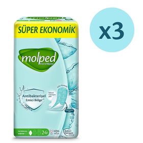 Molped 3x24 Adet Extra Hijyen Normal Süper Ekonomik Ped