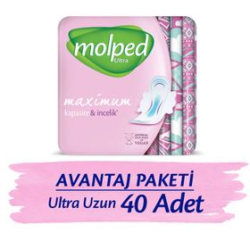 Molped 40 Adet Ultra Hijyenik Uzun Ped