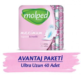 Molped 40 Adet Ultra Hijyenik Uzun Ped