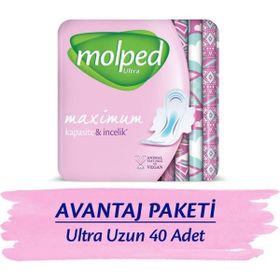 Molped 40 Adet Ultra Hijyenik Uzun Ped