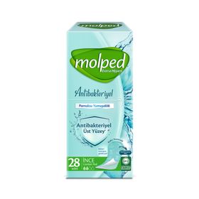 Molped 4x28'li 112 Adet Antibakteriyel İnce Günlük Ped