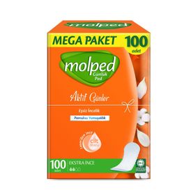 Molped Aktif Günler Ultra Light Normal 100'lü Günlük Ped