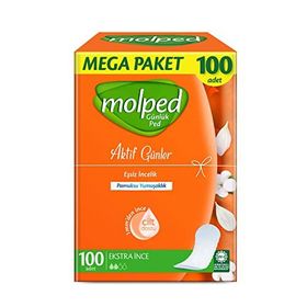 Molped Aktif Günler Ultra Light Normal 100'lü Günlük Ped