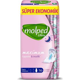 Molped Anatomik Gece 16 Adet Ped