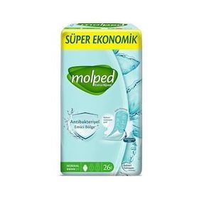 Molped Antibakteriyel Normal 26'lı Hijyenik Ped
