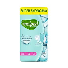 Molped Antibakteriyel Uzun 20'li Hijyenik Ped