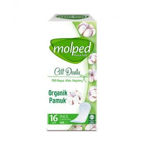 Molped Cilt Dostu Pure&Soft İnce 16x5 80 Adet Günlük Ped
