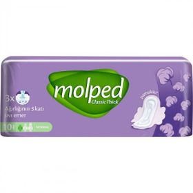 Molped Classic Thick Normal 10x5 50 Adet Ped
