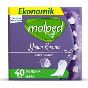 Molped Daily Care Light Parfümsüz 40'lı Kadın Pedi