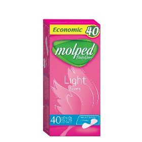 Molped Daily Care Light Parfümsüz 40'lı Kadın Pedi