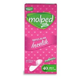 Molped Daily Care Light Parfümsüz 40'lı Kadın Pedi