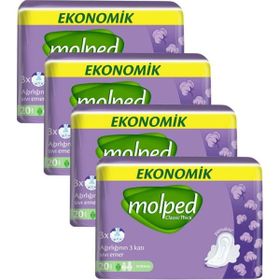 Molped Ekonomik Classic Thick 4x20 Adet Ped