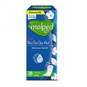 Molped Ekonomik İlk&Son Gün Uzun 28x4 112 Adet Günlük Ped