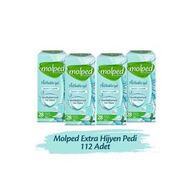 Molped Extra Hijyen 112 Adet Günlük Ped