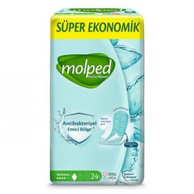 Molped Extra Hijyen Antibakteriyel 24x2 Adet Normal Ped
