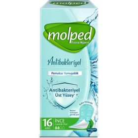 Molped Extra Hijyen Antibakteriyel Gece 16 Adet Ped