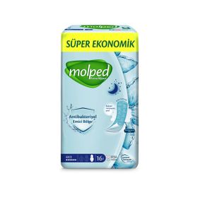 Molped Extra Hijyen Gece 16'lı Hijyenik Ped