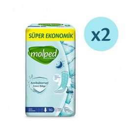 Molped Extra Hijyen Gece Avantaj Paketi 32 Adet Hijyenik Ped