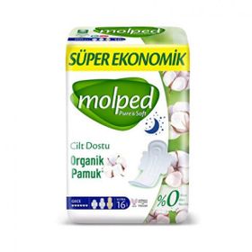 Molped Extra Hijyen Gece Süper Avantaj Paketi 48 Adet Ped