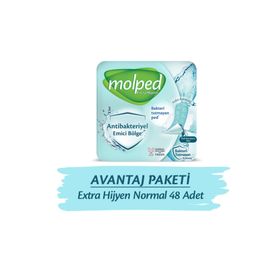 Molped Extra Hijyen Normal Avantaj Paketi 48 Adet Hijyenik Ped