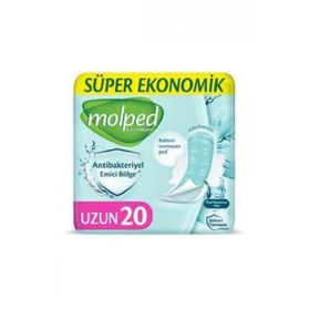 Molped Extra Hijyen Uzun 20'li Antibakteriyel Ped
