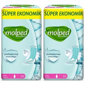Molped Extra Hijyen Uzun 20'li Antibakteriyel Ped