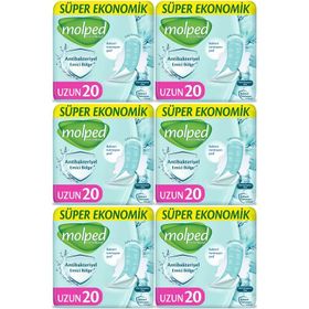Molped Extra Hijyen Uzun 20'li Antibakteriyel Ped