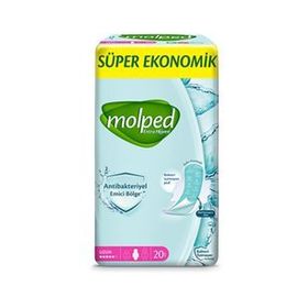Molped Extra Hijyen Uzun 20'li Antibakteriyel Ped